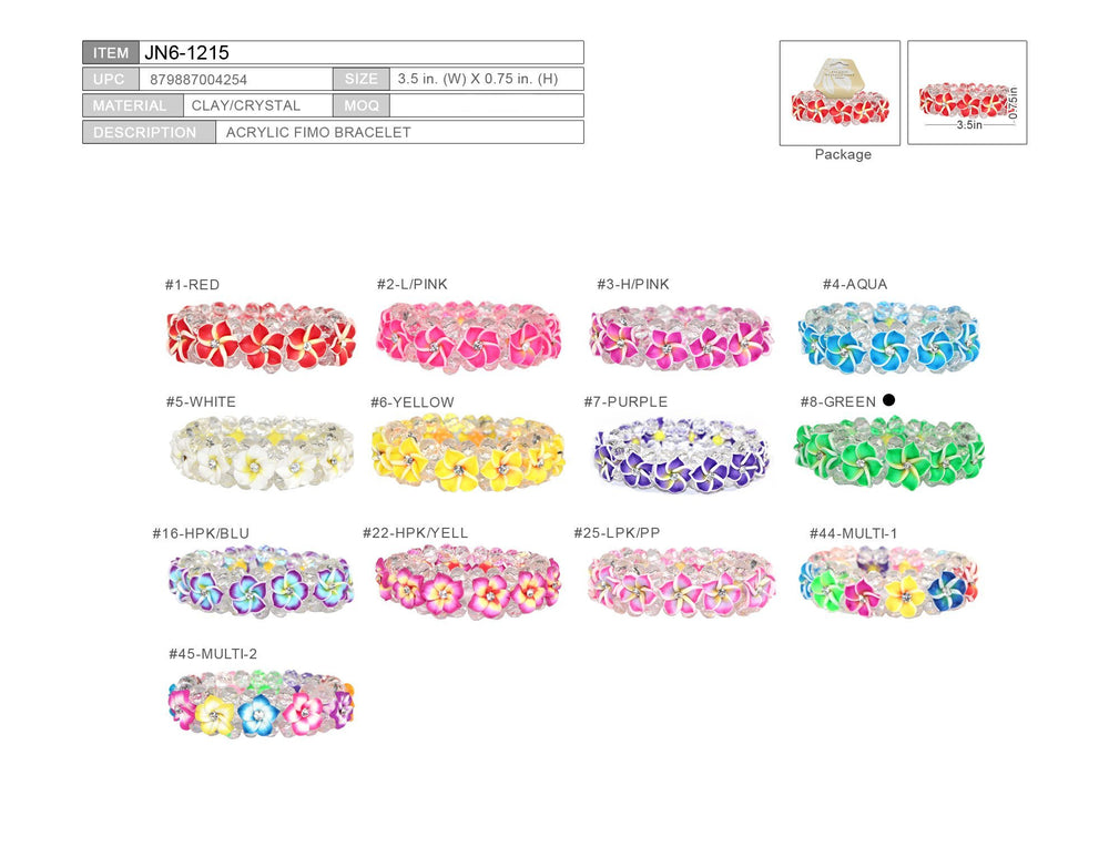 ACRYLIC FIMO BRACELET