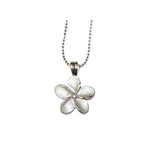 NECKLACE: PLUMERIA PENDANT