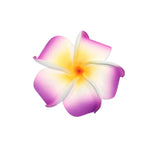 Foam FLOWER PLUMERIA HAIR PIN-SMALL (DOUBLE)