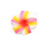 Foam FLOWER PLUMERIA HAIR PIN-SMALL (DOUBLE)