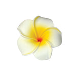 Foam FLOWER PLUMERIA HAIR PIN-SMALL (DOUBLE)