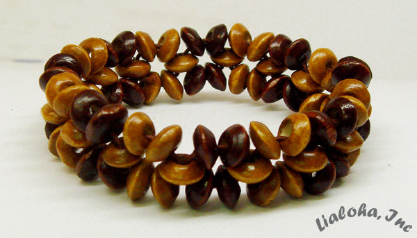 STRETCH WOOD BRACELET - SMALL