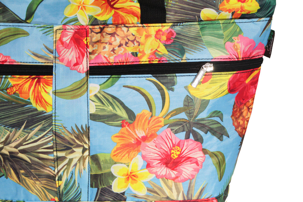 Beach Tote Bag TROPICAL GARDEN