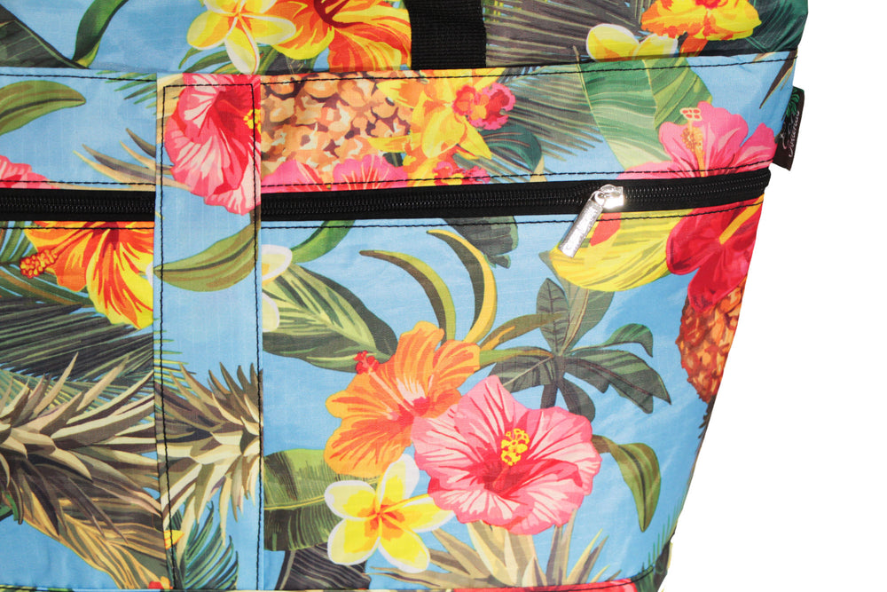 Beach Tote Bag TROPICAL GARDEN