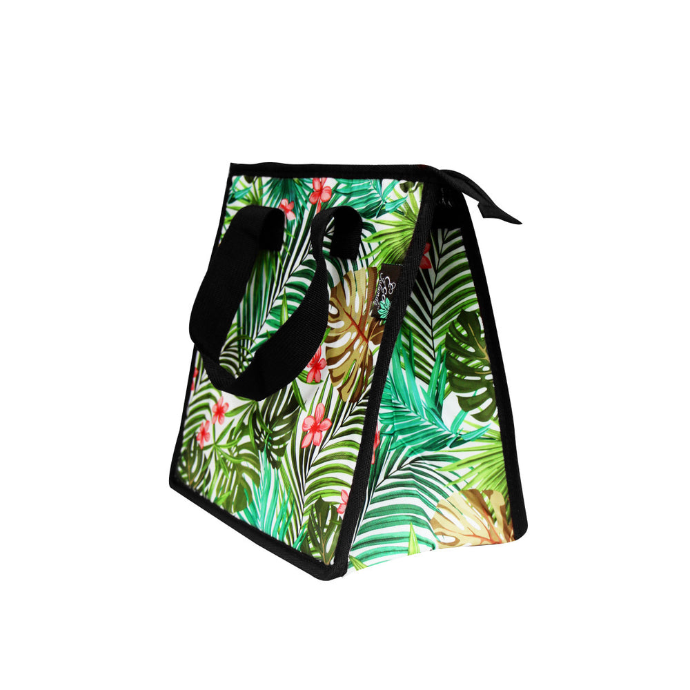 INSULATED BAG - PALM FOREST - CREAM