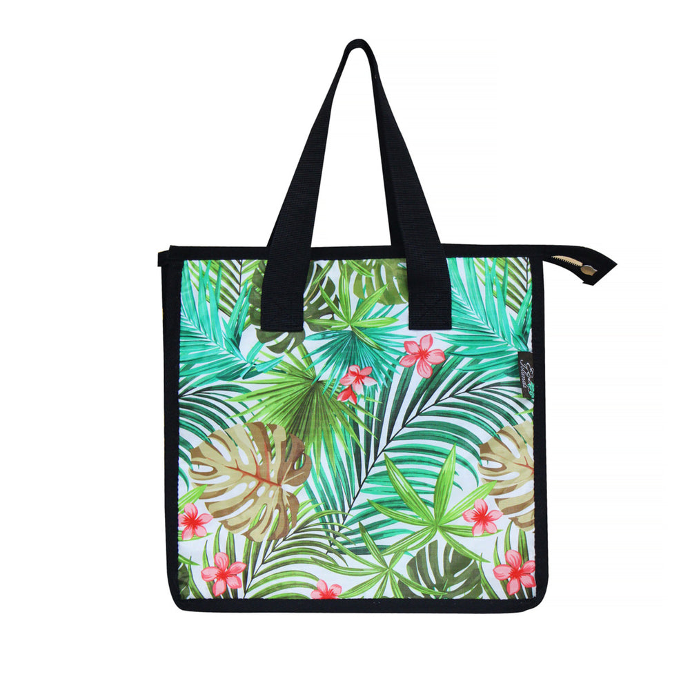 INSULATED BAG - PALM FOREST - CREAM