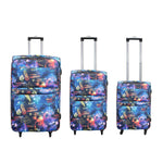LUGGAGE BAG : RAINBOW NIGHT - 3PCS SET