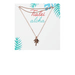 18K GOLD OR 18K ROSE GOLD NECKLACE