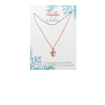 18K GOLD OR 18K ROSE GOLD NECKLACE