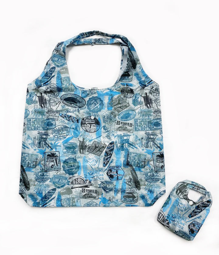 Foldable Reusable Shopping bag SURF STATE
