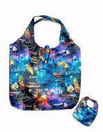 Foldable Reusable Shopping bag RAINBOW NIGHT - MULTI