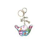 Metal Enamel Keychain: SHAKA KAUAI (min. order 2)