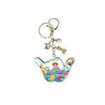 Metal Enamel Keychain: SHAKA BIG ISLAND (min. order 2)
