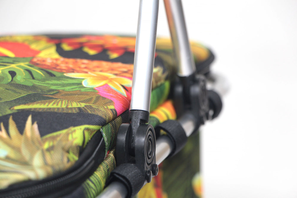 POLY COOLER PICNIC BASKET: Palm Forest