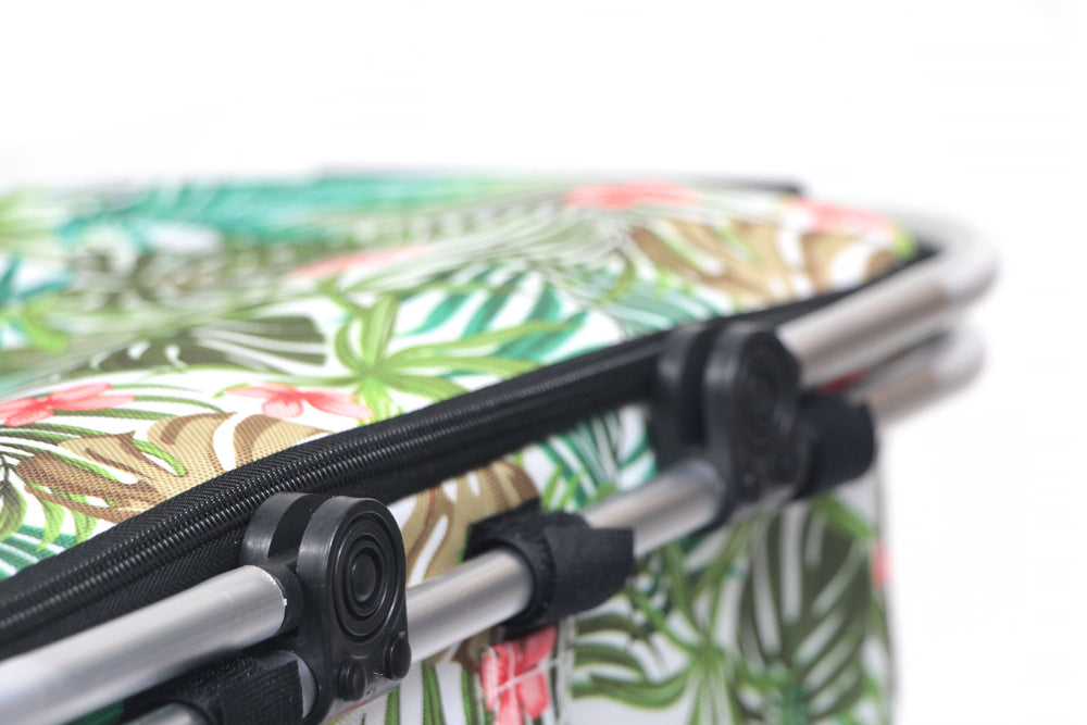 POLY COOLER PICNIC BASKET: Palm Forest