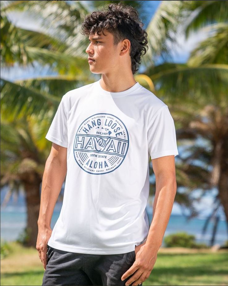 Cotton T-Shirt: SHAKA HAWAII