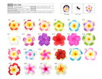 Foam FLOWER PLUMERIA HAIR PIN-Double