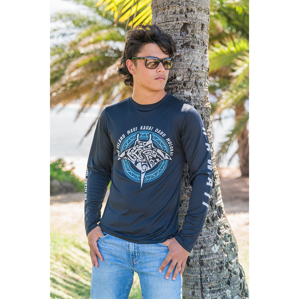 Cool T-Shirt Long Sleeve: MANTA RAY