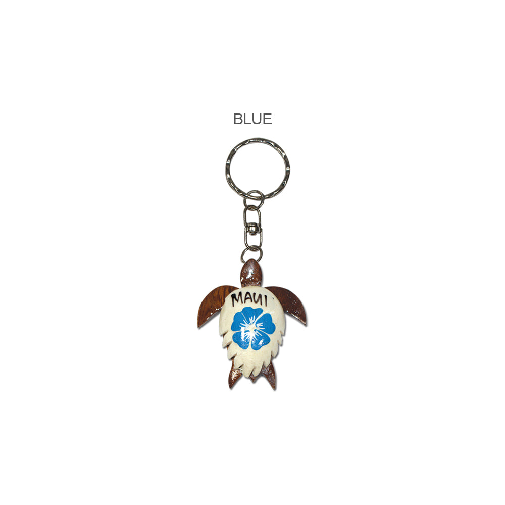 Wood Keychain-Maui: Honu