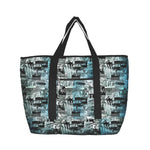 Jumbo Shopping Cooler Bag - SURFER - BLACK