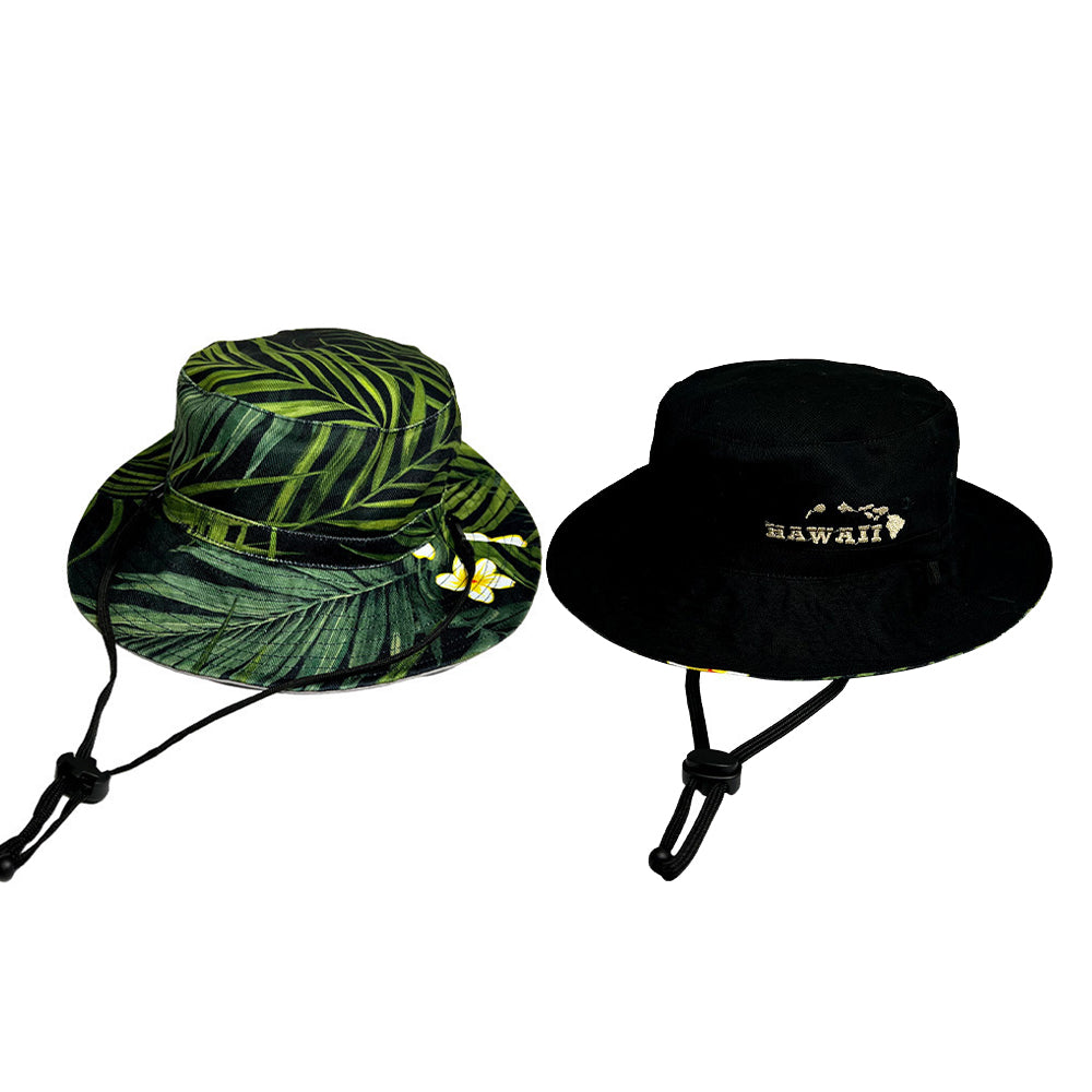 REVERSIBLE HAT: Palm Parade