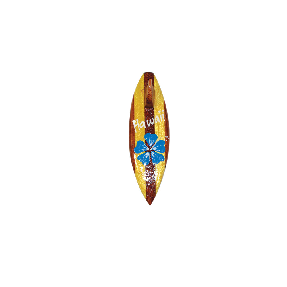 Wood Magnet-Hawaii: Surfboard