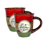 MUG CUP : DIAMOND HEAD-GREEN 2-Piece Set