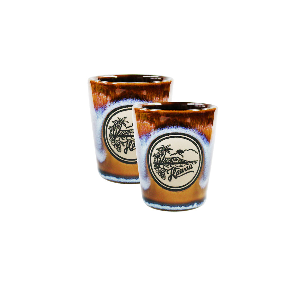 SHOT GLASS : DIAMOND HEAD 2-Piece Set