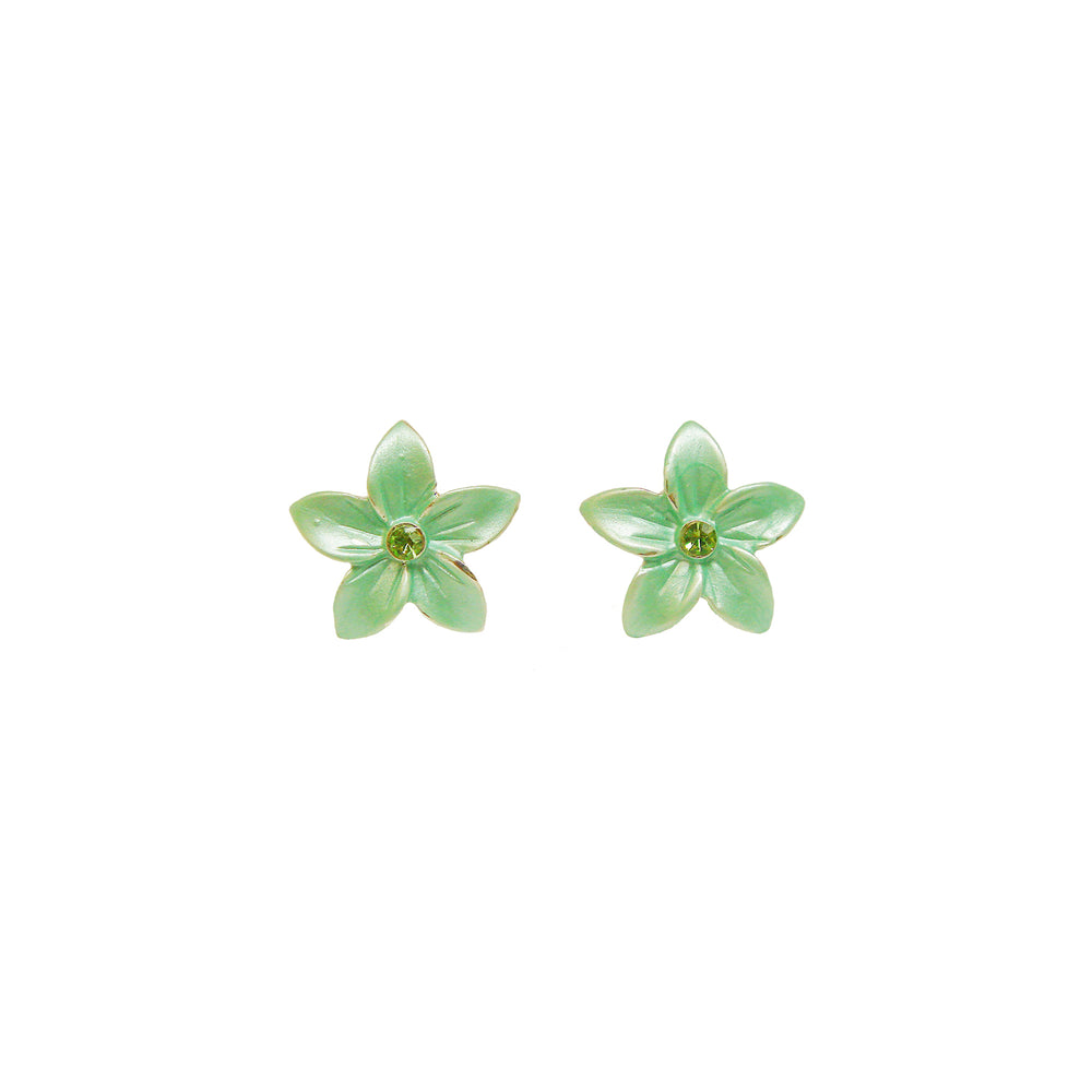 Earring: PLUMERIA-SMALL - T-POST