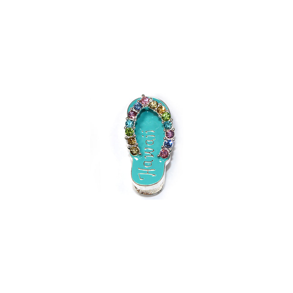 Slipper Magnet W/ Multi Stone