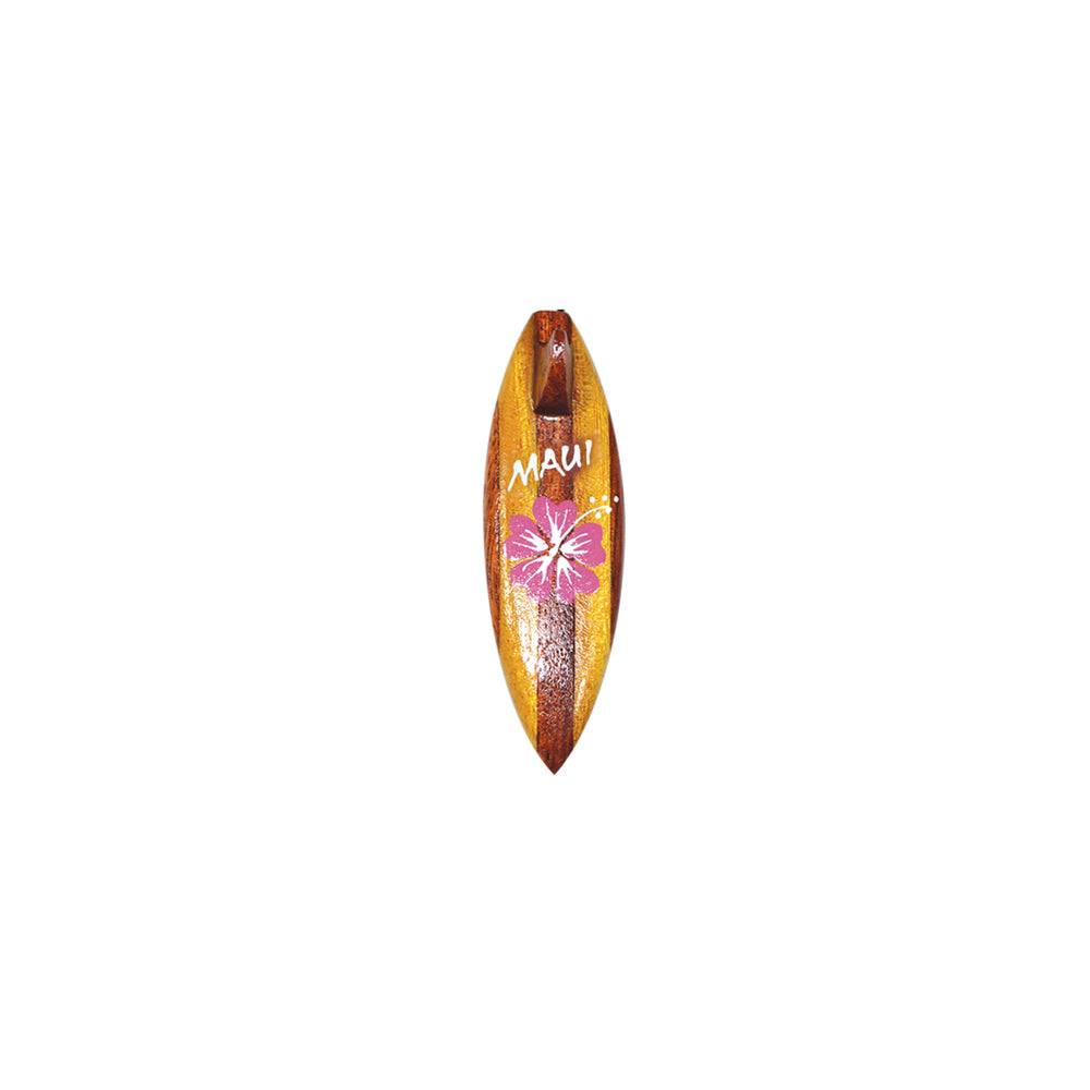 Wood Magnet-Maui: Surfboard