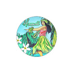 Magnet: HAWAII COASTER - HULA [6PCS Set]