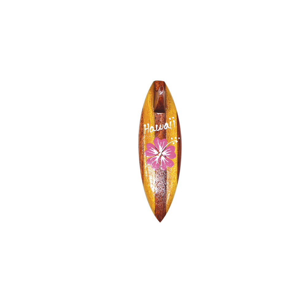 Wood Magnet-Hawaii: Surfboard