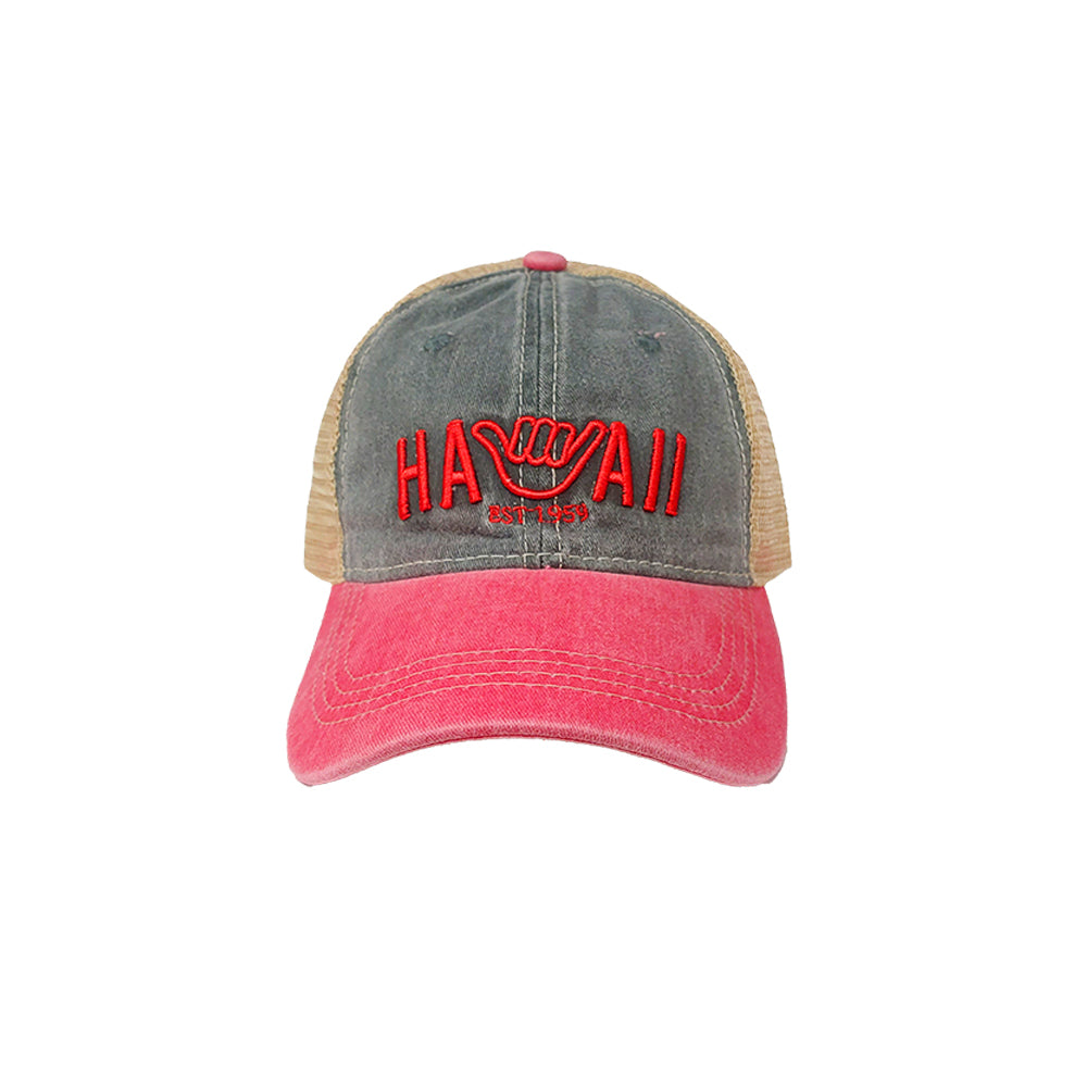 マウイ島購入 HawaiiALOHA MAUI mesh cap vintage