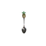 SPOON: Large Pineapple w/ Stone-Metal Spoon