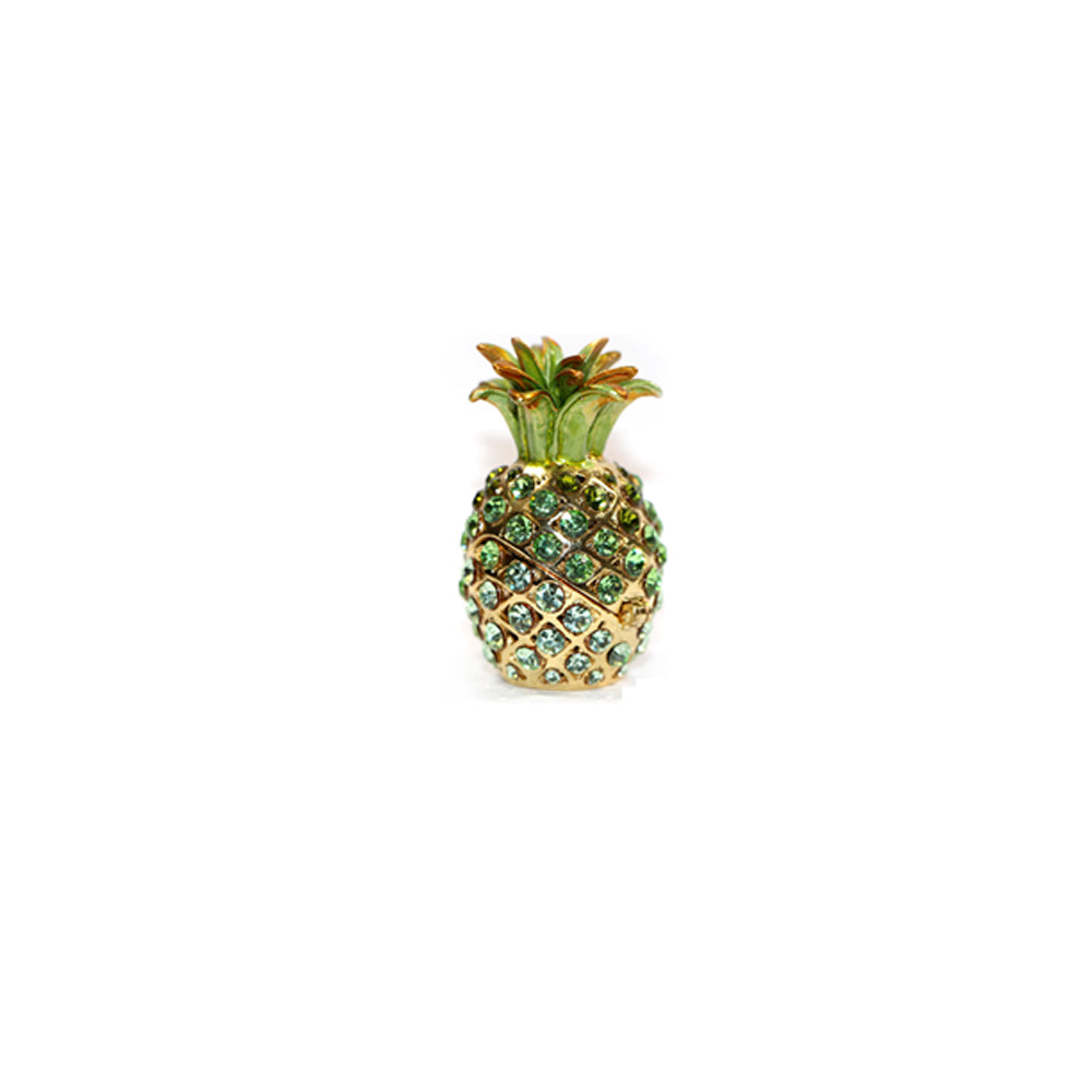 Jewelry Box - Small Crystal Pineapple
