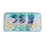 GREEN PINEAPPLES WALLET