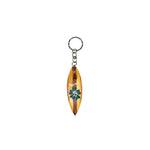 Wood Keychain-Hawaii: Surf Board