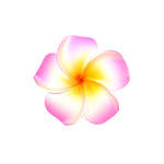 Foam FLOWER PLUMERIA HAIR PIN-2.8 in. (M) Single