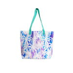 CLEAR TOTE BAG: Rainbow Palmscape