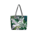 CLEAR TOTE BAG: Tropical Leaf