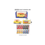TOY: Large Car Series w/ Striped Surfboard