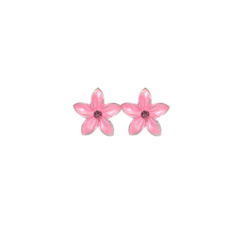 Earring: PLUMERIA-SMALL - T-POST