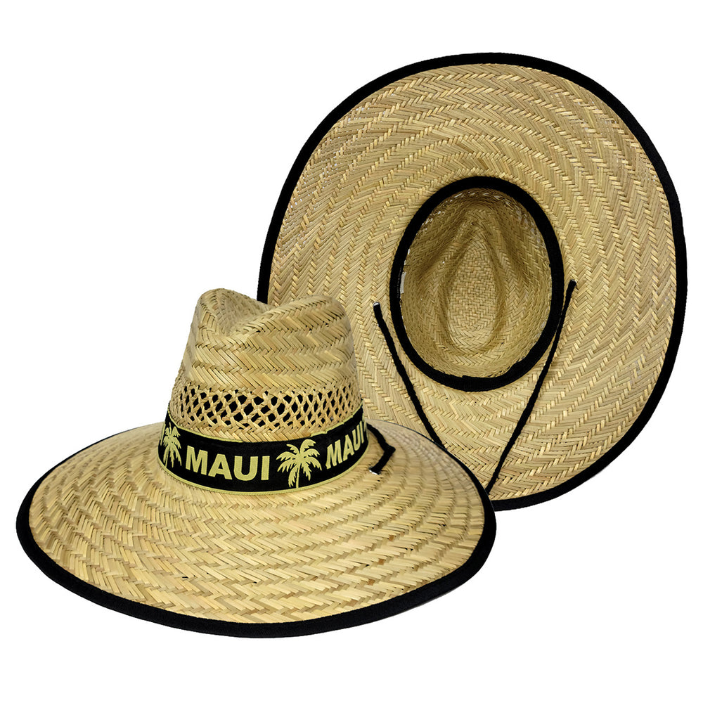 STRAW HAT: PALM TREE (MAUI)