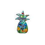 MAGNET RUBBER: Pineapple - Hawaii, Maui, Kauai