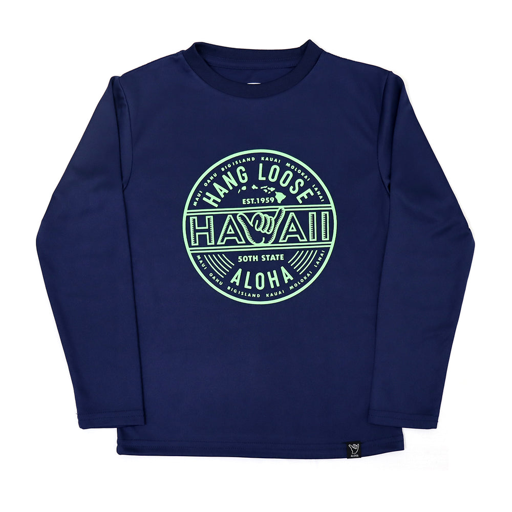 Kids' Cool Long Sleeve T-Shirt: SHAKA HAWAII