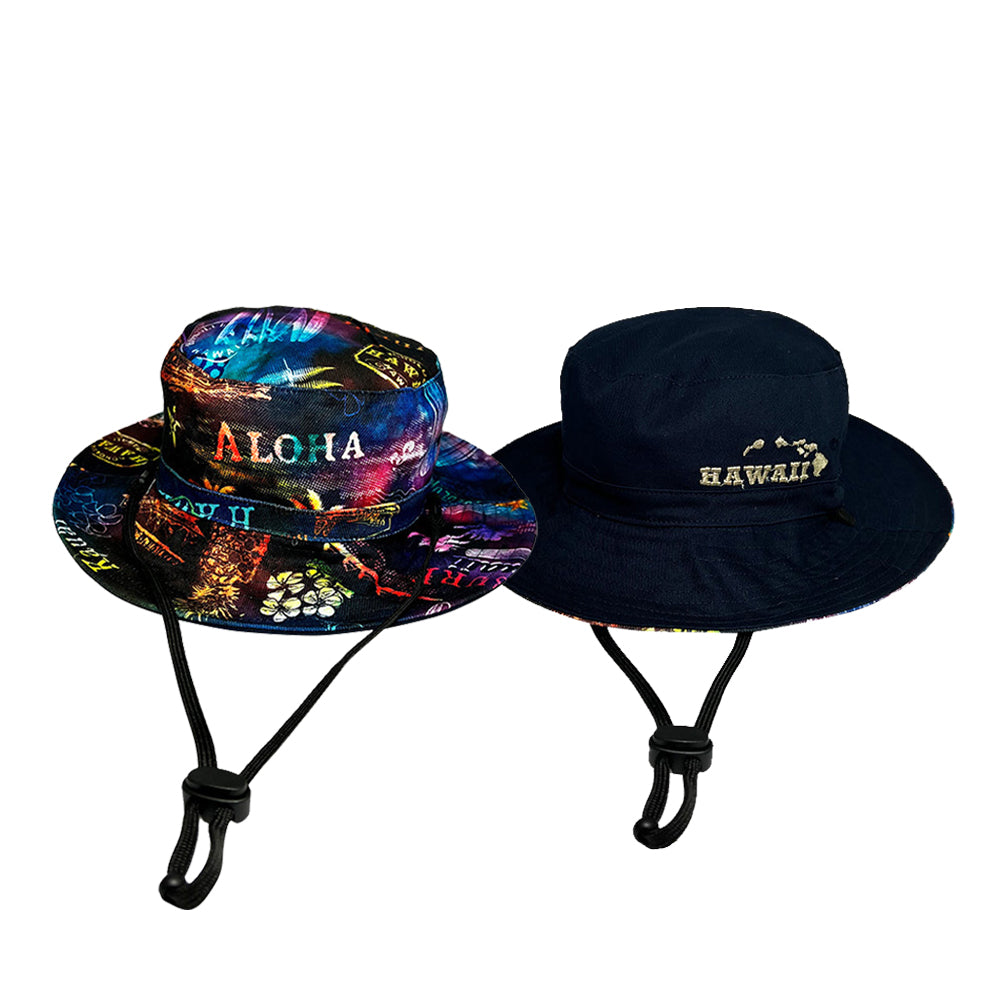 REVERSIBLE HAT: Rainbow Night