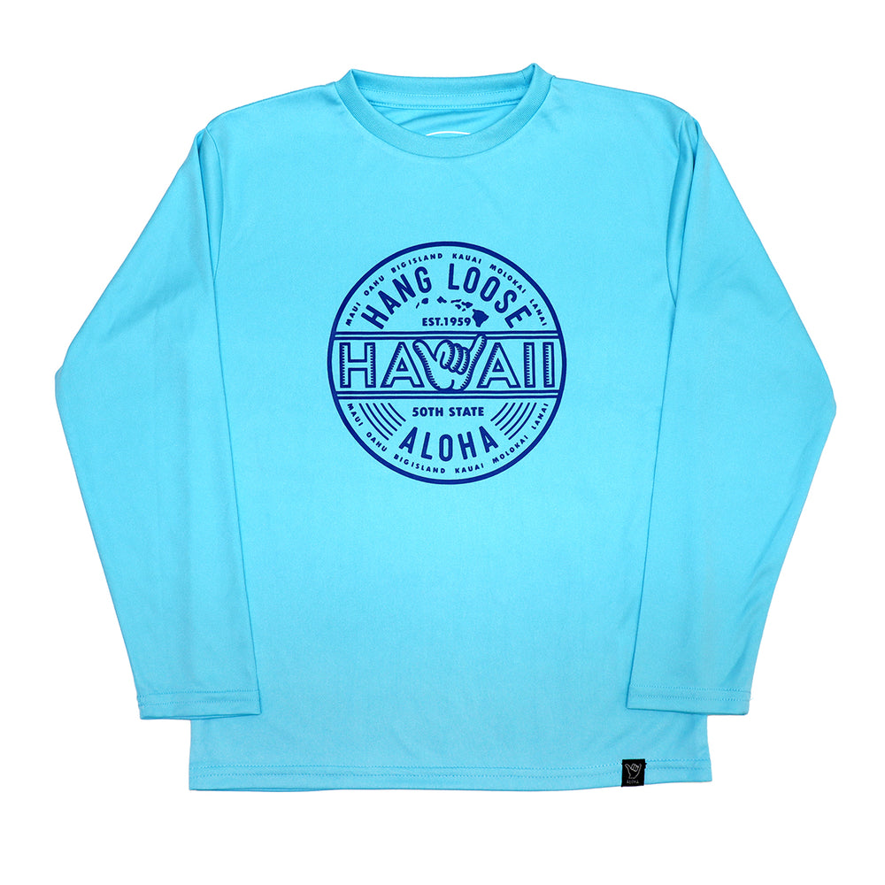 Kids' Cool Long Sleeve T-Shirt: SHAKA HAWAII