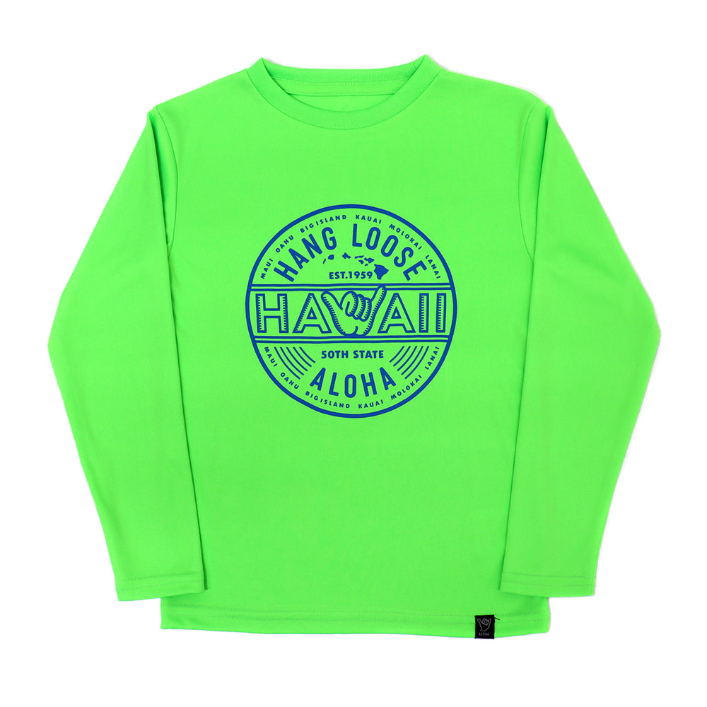 Kids' Cool Long Sleeve T-Shirt: SHAKA HAWAII