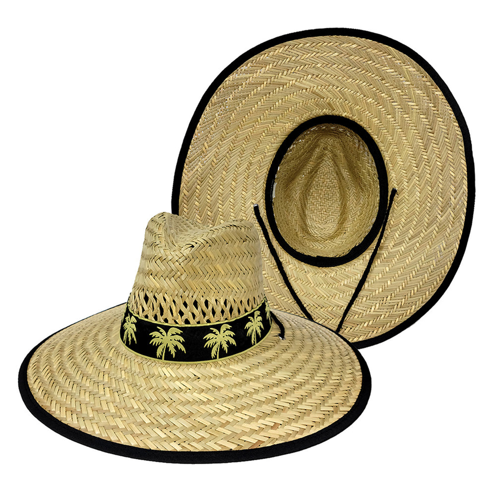 STRAW HAT: PALM TREE